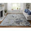 Zarah Modern Watercolor, Blue/Taupe/Green, 8' X 10' Area Rug-244470042