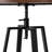 Carreira Modern Adjustable Round Bar Table Pub Table-1810613073