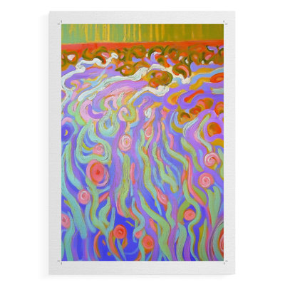 FLORAL Series DLxxIV - Impression sur toile seulement - non encadrée