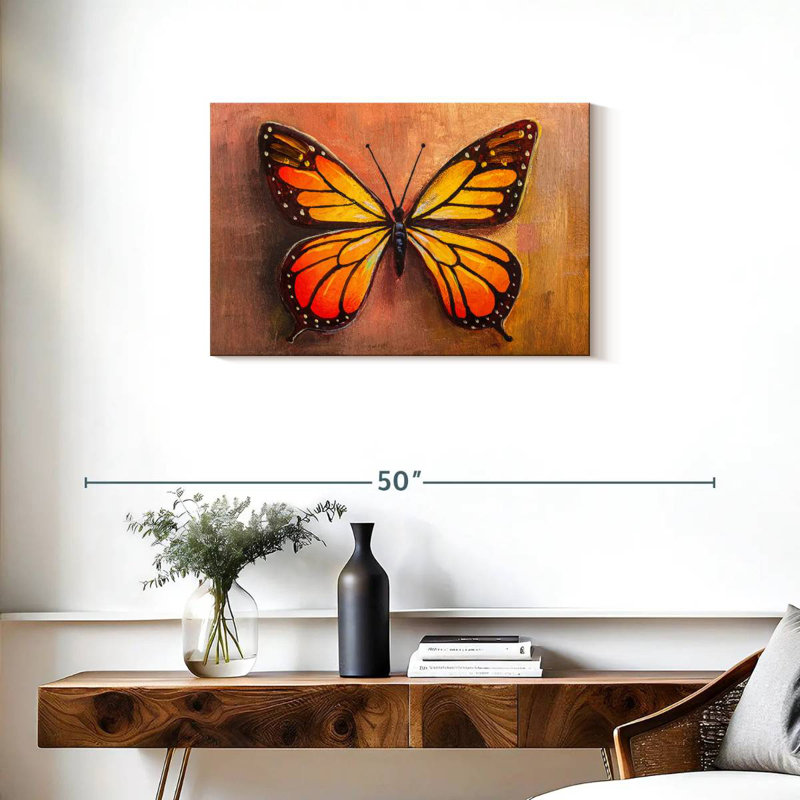 Brampt Simple Butterfly, 20" H x 30" W
