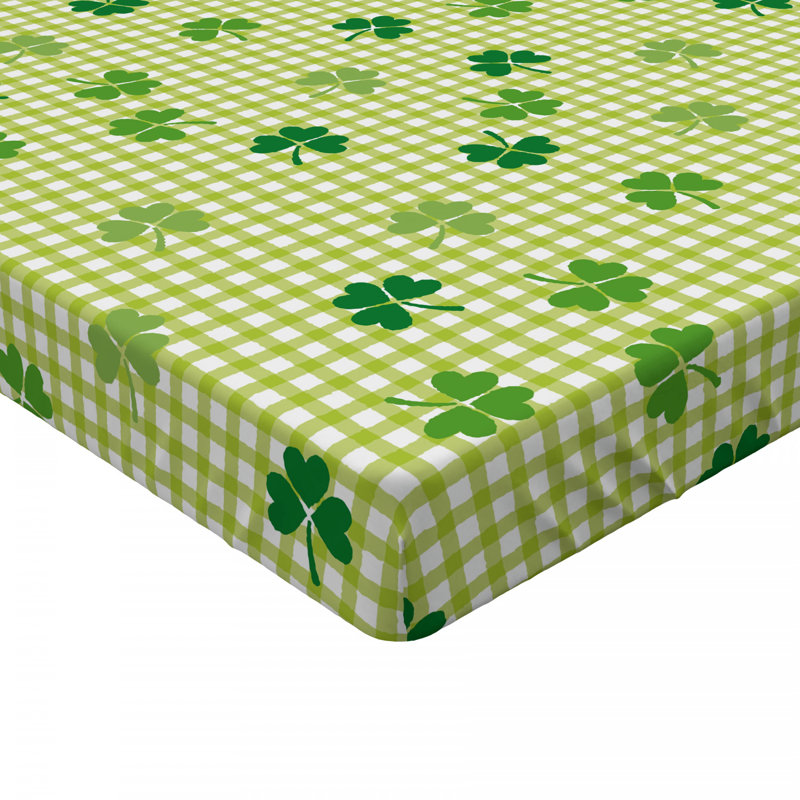 Microfiber Geometric Fitted Sheet, Full Fitted Sheet
