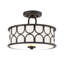 Plafonnier 2 lumières Meridian-1849204797
