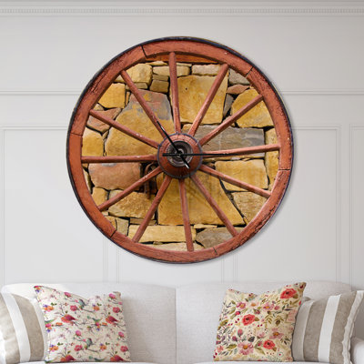 Swigart Metal Wall Clock