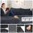 Compression Deep Seat Sectionals Corduroy Modern L Shaped Sofa For Home