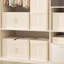 Armoire de rangement latérale large et pliante