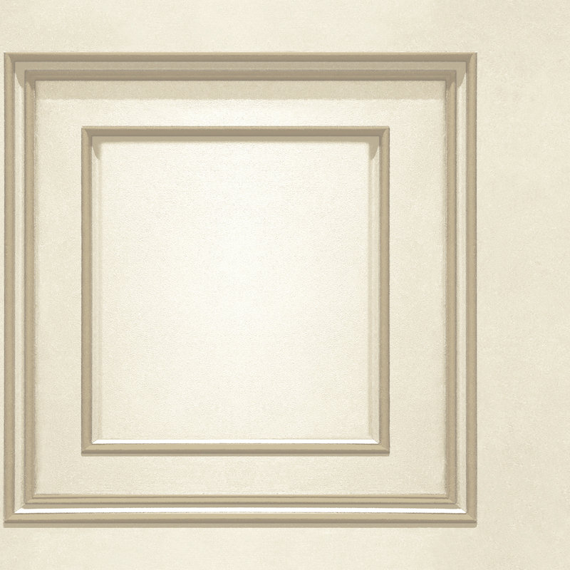 Lamarr 10.05m x 53cm Matte Wallpaper Roll, Cream