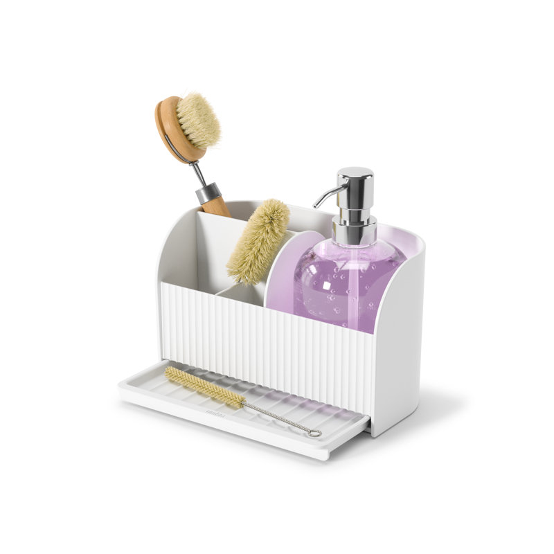Serviteur Sling Sink avec pompe - blanc
