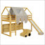 Structure de lit en mezzanine avec tente-1616323446