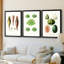 Fruit et légume Variétés VI - Toile tendue sur mesure avec châssis, 3 pièces-740690886-740690884
