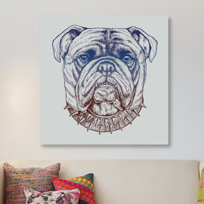 " Gritty Bulldog " by Rachel Caldwell