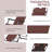 Folding Chaise Lounge Chair for Outside, 2-in-1 Tanning Chair with Pillow & Pocket, Adjustable Pool Chair-1830092778