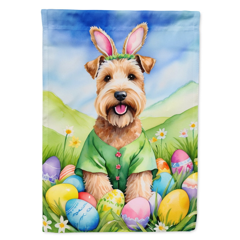 Easter Egg Hunt Double Sided 15.5'' H x 11.25'' W Polyester Easter Garden Flag