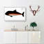 Porpoise by M.E. Bloch - Wrapped Canvas Print-55322557