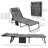 Shumeka Outdoor Metal Chaise Lounge , Cushion Included-795159850