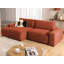 Lennon 6 Seater Chenille Corner Sofa with Storage-136310239-136310233