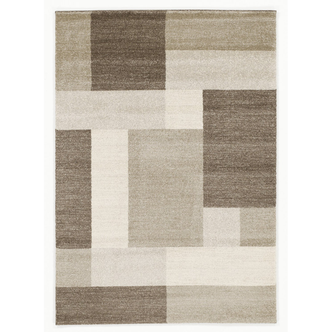 Teppich Villa Lima in Beige / Braun