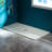 Lyon 47.75-in L x 32-in W Zero-Threshold End-Drain Shower Base with Center Drain Placement, Matching Decorative Drain Plate and Tile Flange, Wheel Chair Access, Low Profile-114866748
