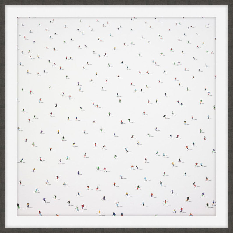 Abstract Print by Stephanie Ho, 20" H x 20" W