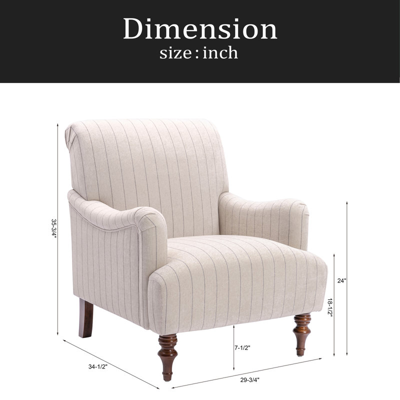 Chaise avec accoudoirs