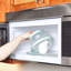 Petit couvercle pour micro-ondes pliable, bleu brume-115166742-138879102