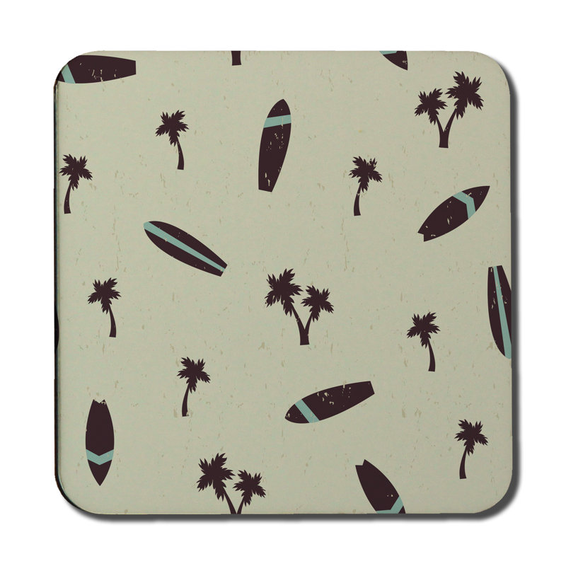 Square 6 Piece Coaster Set