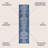 Grundy Berber Stripe Geometric Blue/Ivory Indoor/Outdoor Rug-1647369415