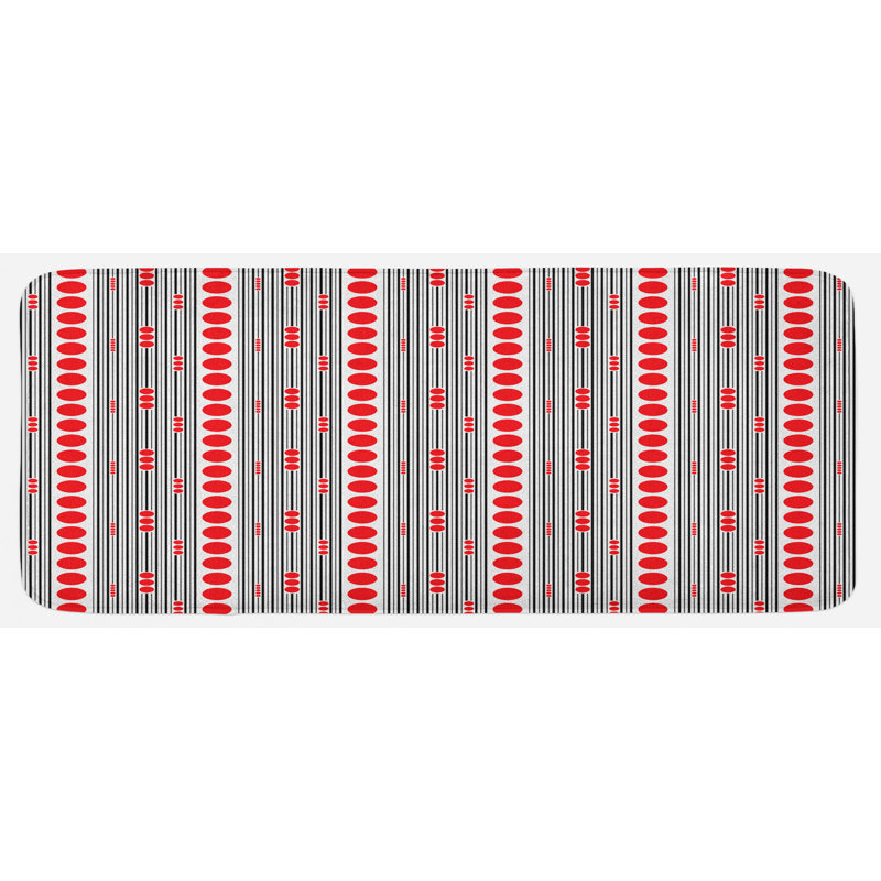 Modern & Contemporary Synthetic Kitchen Mat