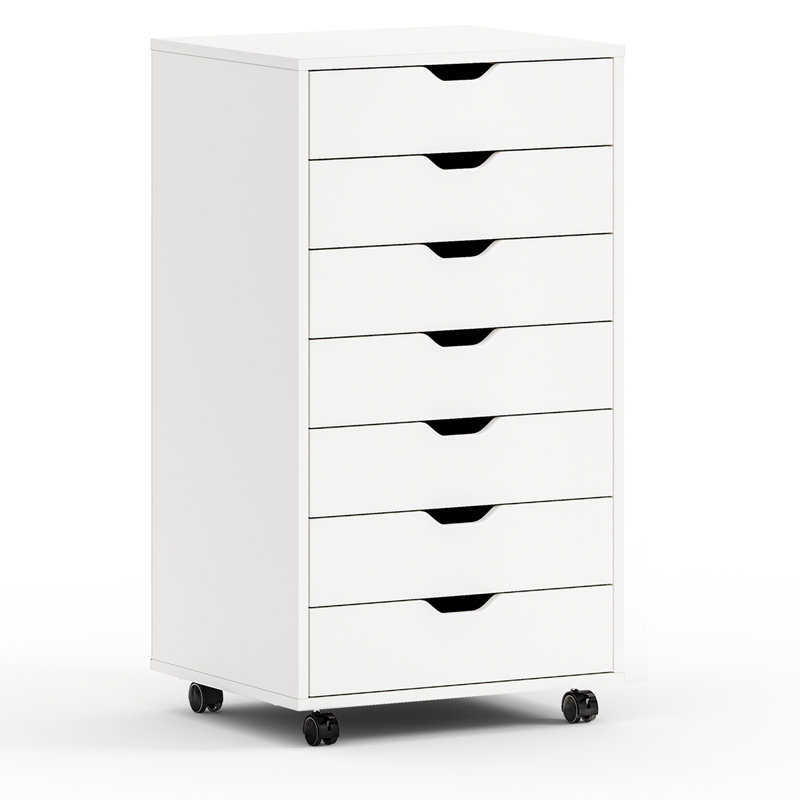 Broc 7 Drawer Storage Drawer, White