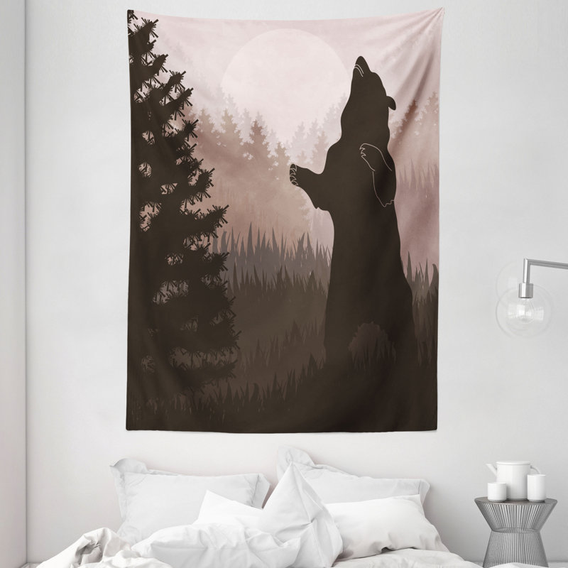 Tapisserie en polyester naturel, H 80 po x l 60 po