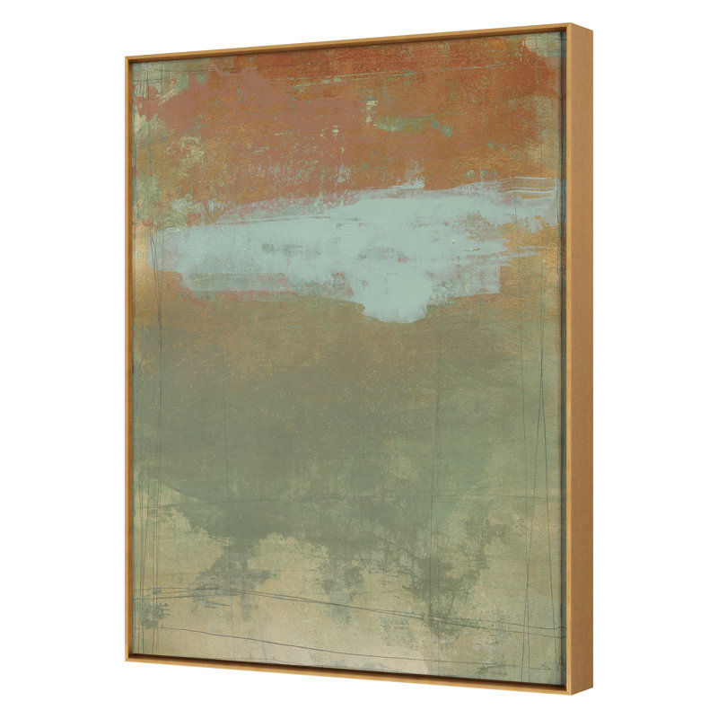 "Chromatique Mesa 3" par Harris, Maeve, H 60 po x l 43 po, Doré