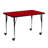 Goddard Mobile 24''W x 48''L Rectangular HP Laminate Activity Table - Adjustable Legs-40433198-12526312