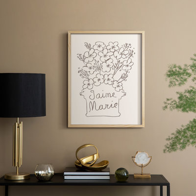 Matisse CCXLI Framed Print Framed Print - Solid Wood