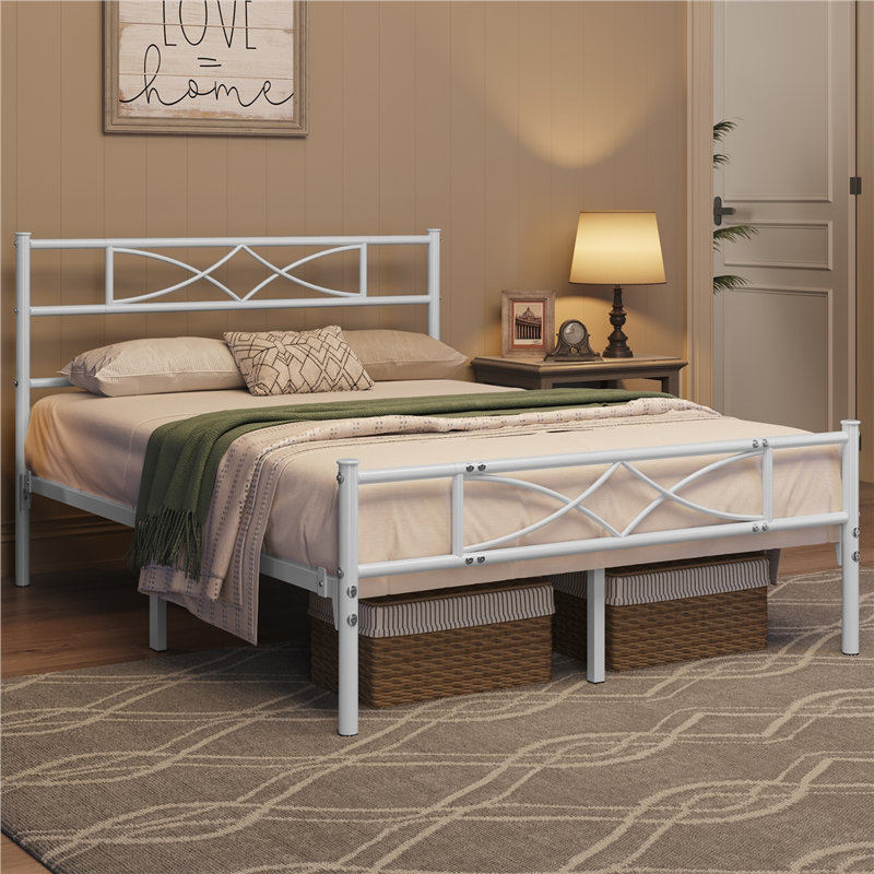  Bed, Kingsize (5'), White