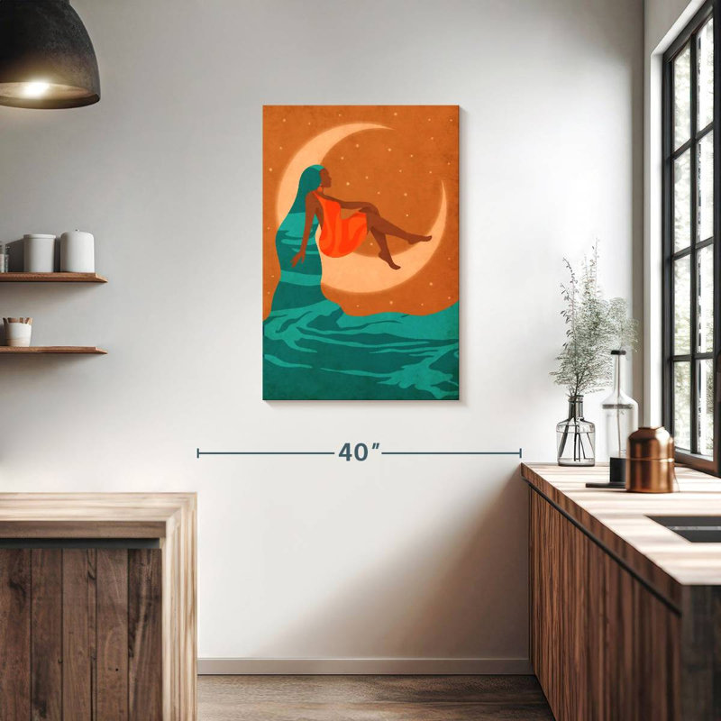 Déesse lunaire de Latina, H 36 po x l 24 po