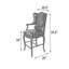 Tabouret pivotant 33 po Lahiri