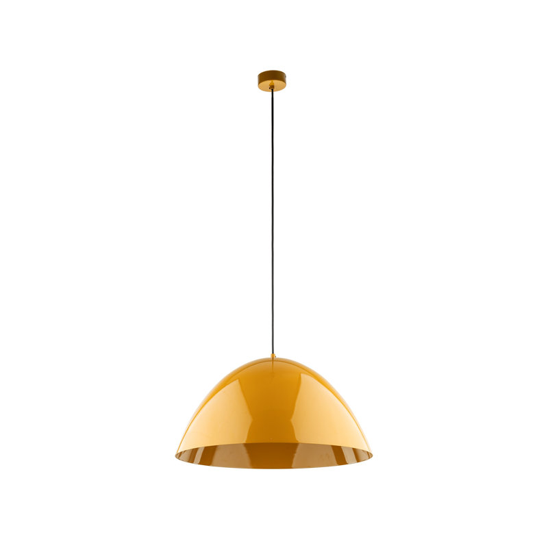 Luminaire suspendu noir FARO, Jaune