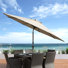 Parasol de patio inclinable 10 pi résistant aux rayons UV