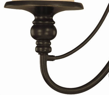 Lustre ombré à 3 lumières Hearthstone