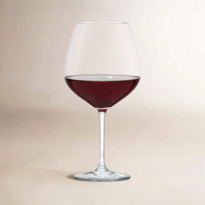 Forte 6 Piece Crystal Red Wine Glass, 24.7 fl.oz.