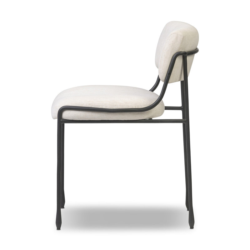 Nettie Dining Chair-Crypton Nomad Snow, Crypton Nomad Snow