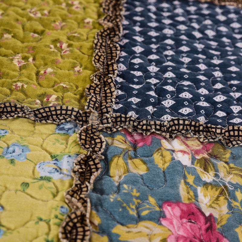 Modern & Contemporary Patchwork Quilt, Twin