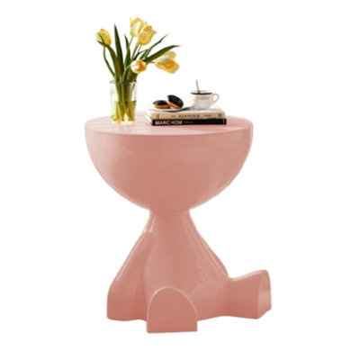 Circle Coffee Table (Pink)