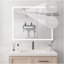 Medicine Cabinet With LED Vanity Mirror, Anti-Fog Recessed Or Surface Mount-1112317643