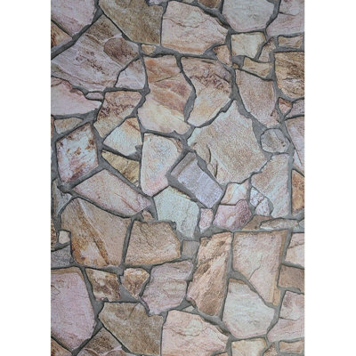 Papier peint contemporain texturé mauve gris et gris texturé