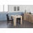 Laylah 34.6 " Extendable Rectangular Dining Table