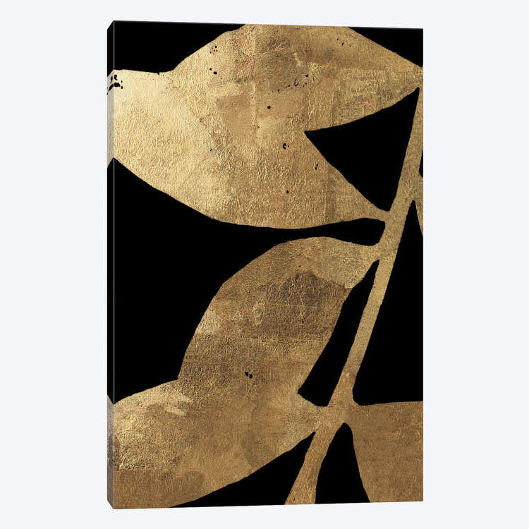 «Gilded II» par PI Studio - impression sur toile tendue, H 12 po x l 8 po x P 0,75 po