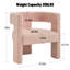 Fauteuil demi-tonneau pour salon 23 po Boucle-1776987189