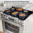 36-Inch Slide-In Gas Range with Air Fry, Convection Bake, Broil & Keep Warm Modes, 2 Oven Racks, Air Fry Tray, Anti-Tip Bracket, Steam Clean, LP Convertible, 6 Burner with Dual Ring 22k BTU-133407245