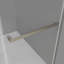 Porte de douche coulissante double sans cadre de 56 à 60 po x H 76 po avec verre trempé transparent de 3/8 po-101494013