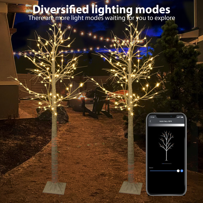 The Holiday Aisle® 6FT BirchTree